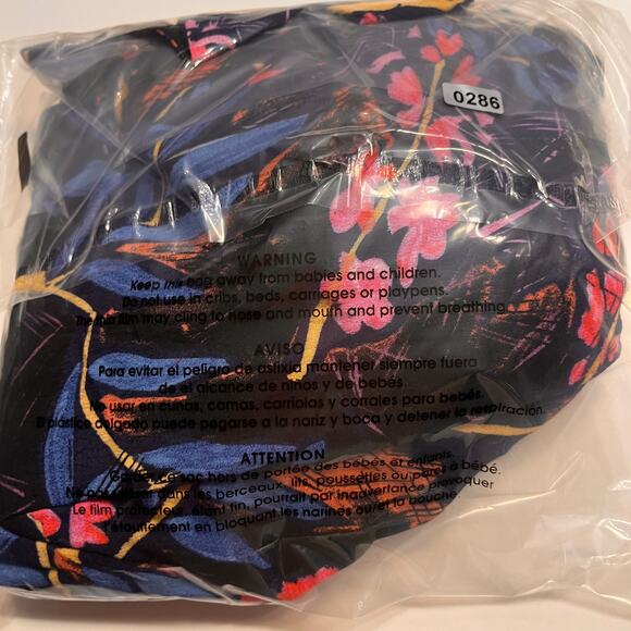 Maeve By Anthropologie Navy Floral Print Cold Shoulder Midi Dress Size 14 - Picture 9 of 9